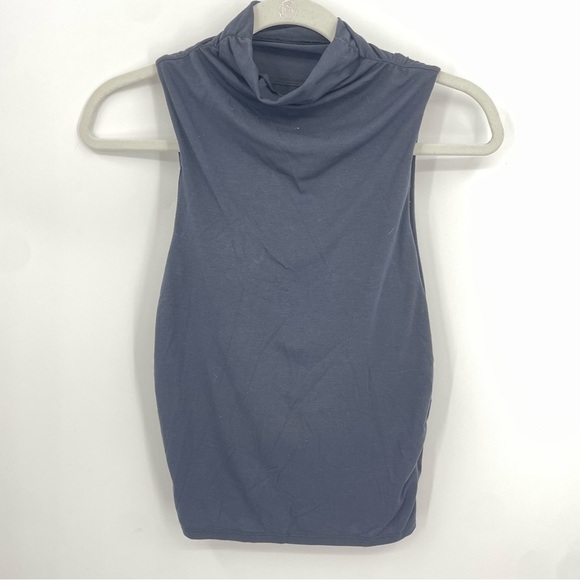 Athleta Essence Mock Neck Support Tank black Sz S 988417 - Picture 2 of 8